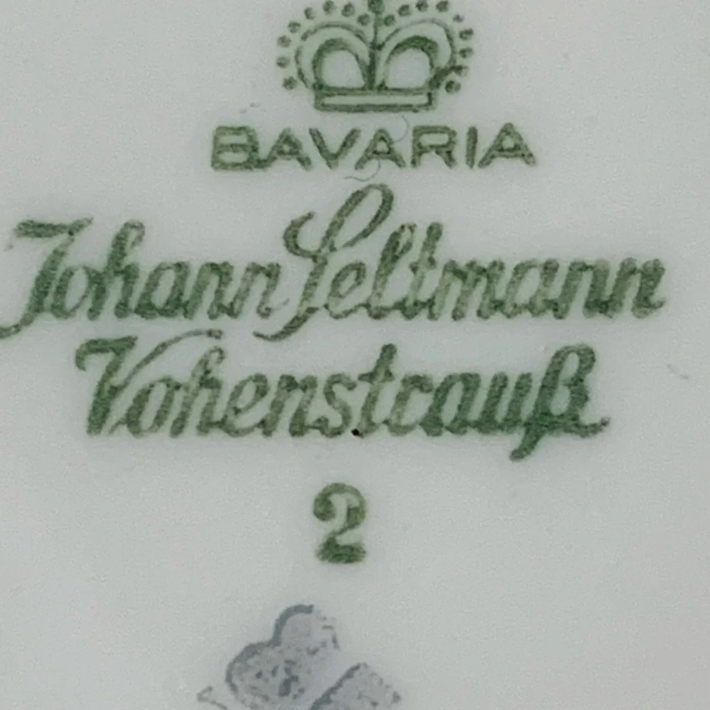 Johann Seltmann Vihenstrab porcelain plates from Germany